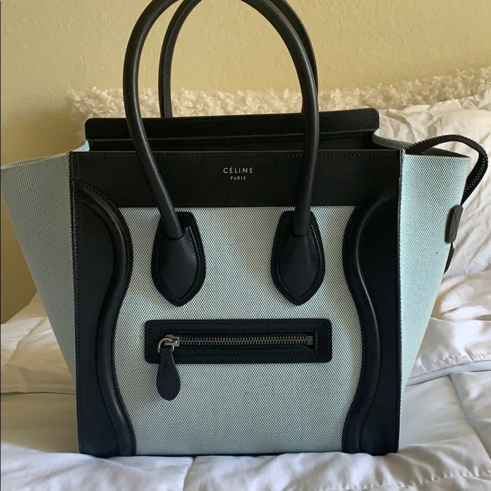 Celine micro luggage bag